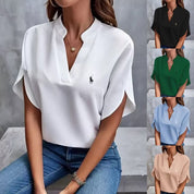 Women's Ralph Lauren Classic V-Neck T-Shirt Women Tops