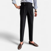 Men’s High-Rise Tailored Trousers Pants