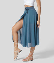 Livan | High Waisted 2-in-1 Skirt Skirts - woman - mid