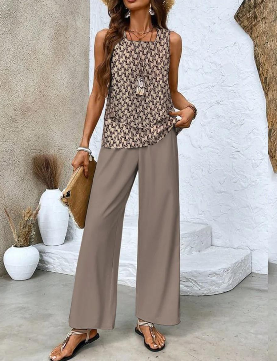 Norlyn | Elegant 2-piece set - OKOHOKO™ FASHION