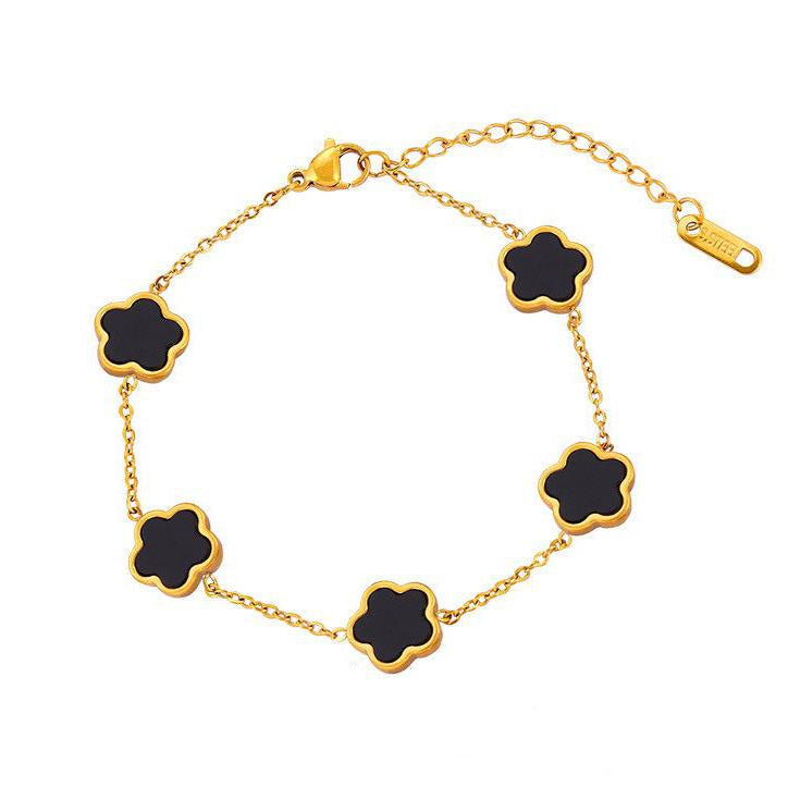 Andalusia Set Bracelet Black Jewelry Sets