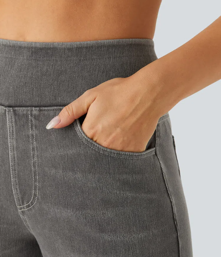 Mel | Comfortable high-waisted jeans Pants