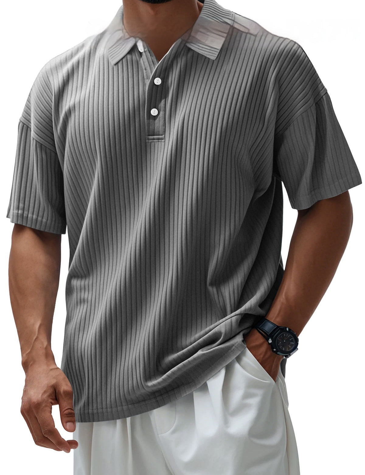 Men's Printed Fashionable Polo T-Shirt 9 Style Polo Shirts