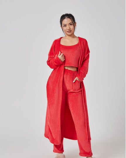 Cozy 3‑Piece Women's Lounge & Pajama Set Sets
