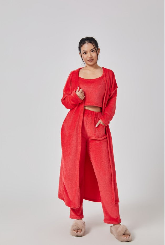 Cozy 3‑Piece Women's Lounge & Pajama Set Sets