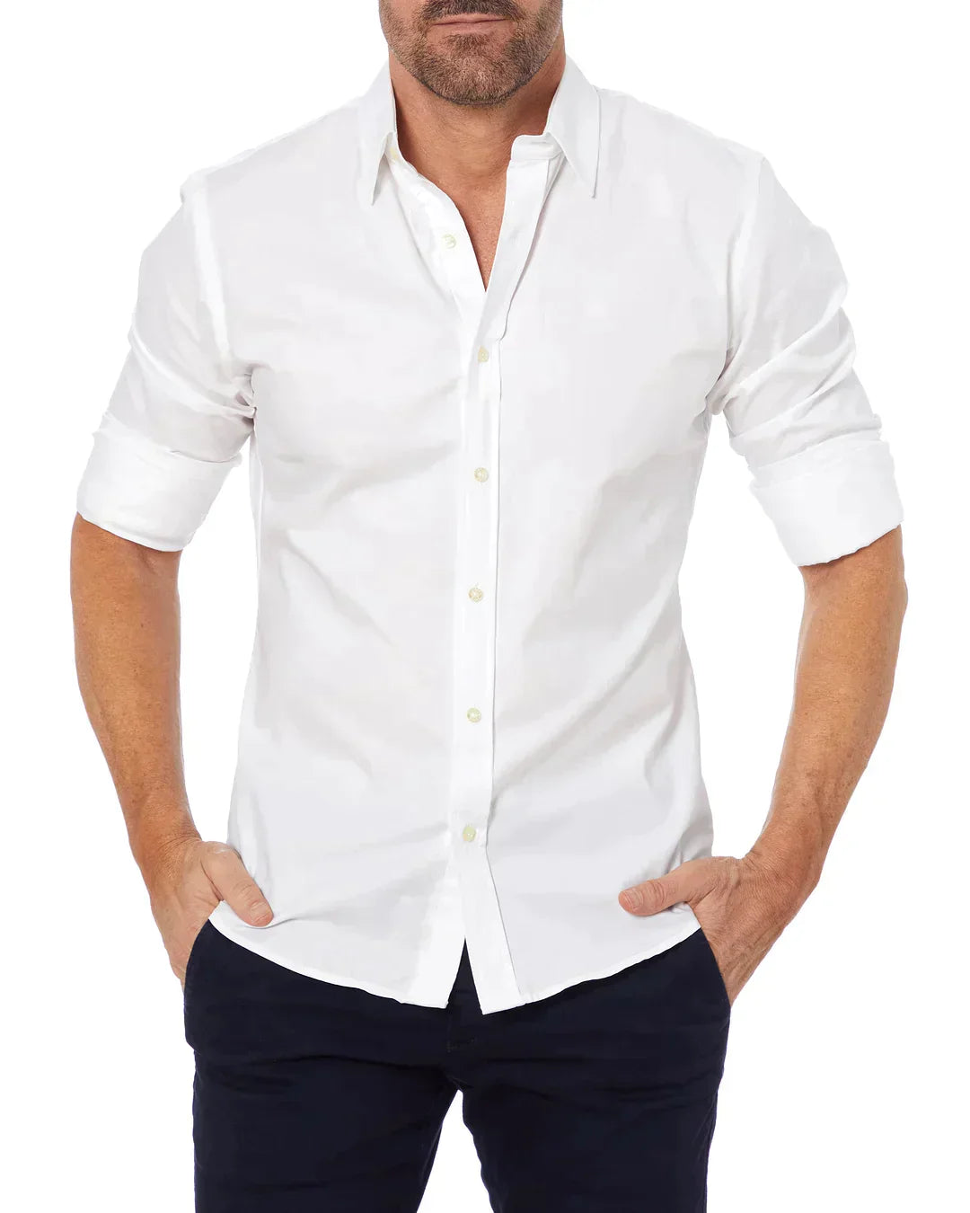 Men's Elite Stretch Zip-Up Shirt Men Shirts