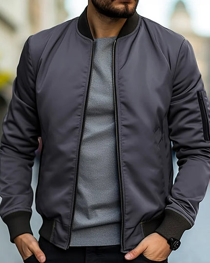 Linus | Bomber Jacket Dark Gray