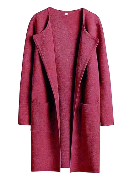 Kyra | Classy Coatigan Redish Pink