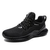 Breathable Mesh Running Shoes – Lightweight Comfort black Men Shoes