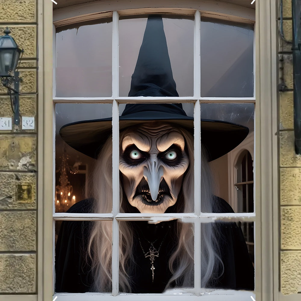 Halloween Window Art Holiday Decoration