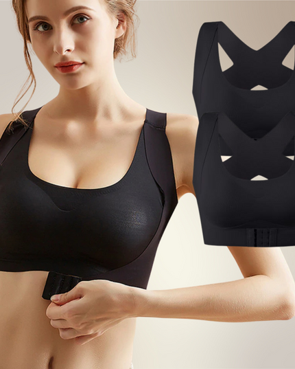 Anne™ Posture Corrector Bra 2x Black Bra