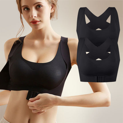 Anne™ Posture Corrector Bra 2x Black Bra