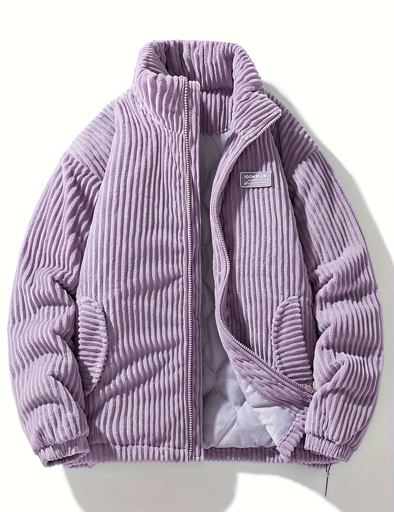 Wide Wale Corduroy Quilted Jacket Purple Haze Jacket