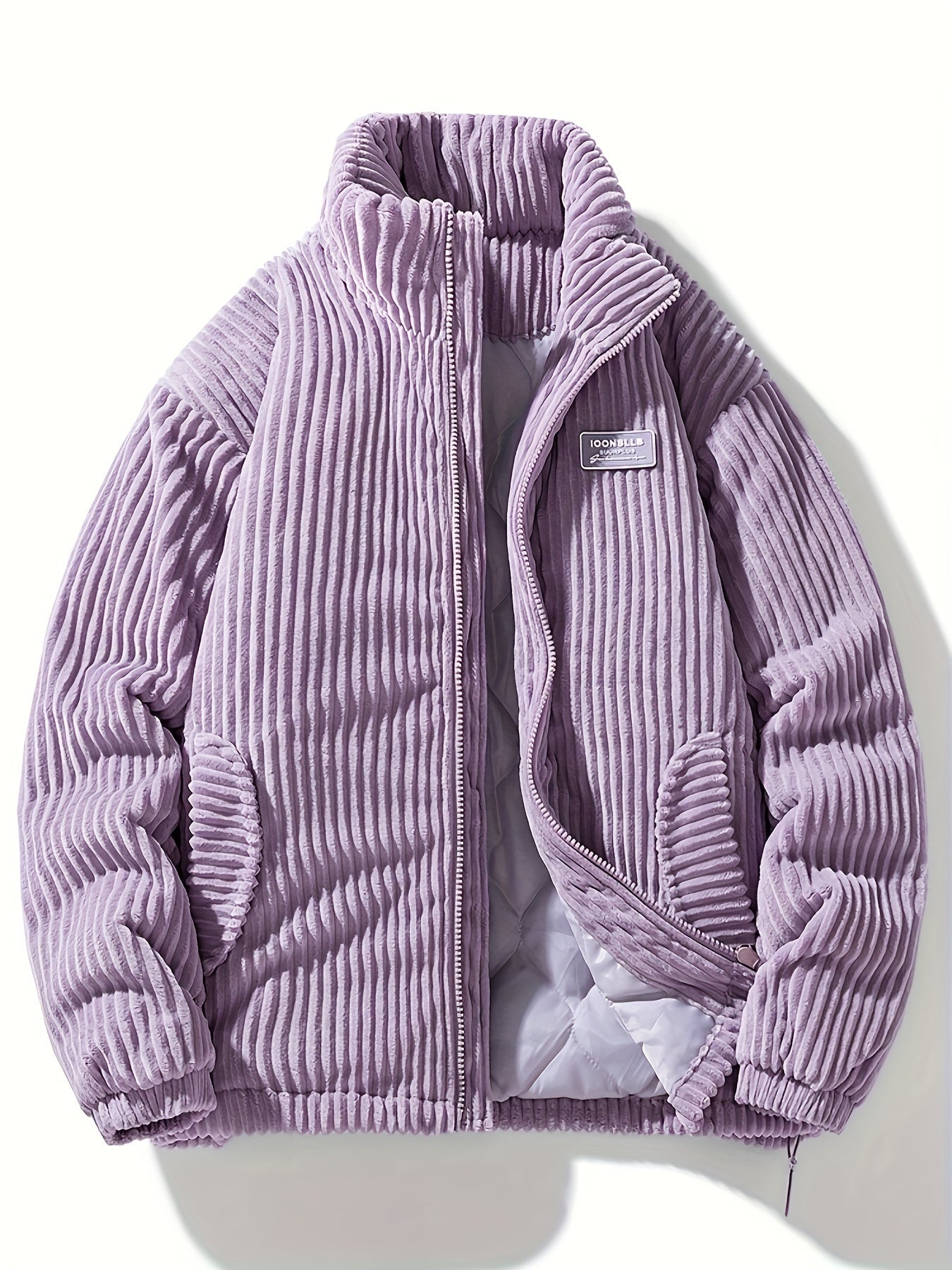 Wide Wale Corduroy Quilted Jacket Purple Haze Jacket