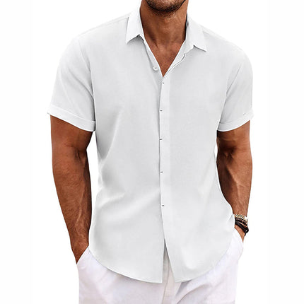Alen | Linen Shirt White Shirt
