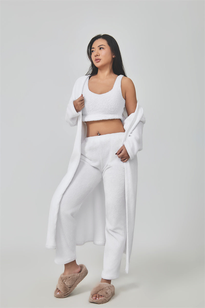 Cozy 3‑Piece Women's Lounge & Pajama Set Sets