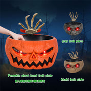 Animated Halloween Pumpkin Candy Dish Halloween Decorations