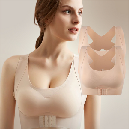 Anne™ Posture Corrector Bra 2x Beige Bra