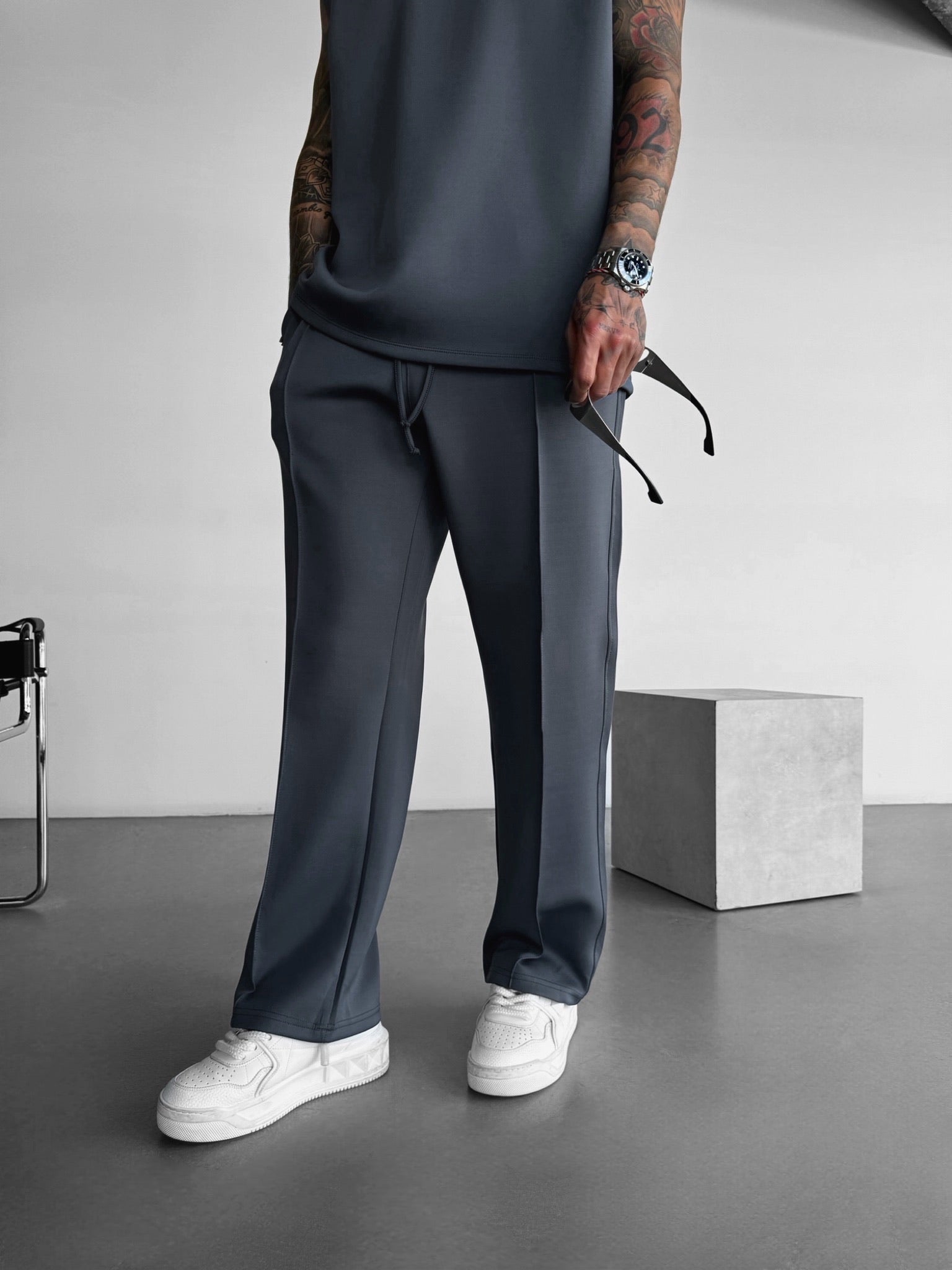 Two‑Piece Bamboo Lounge Set Men Set