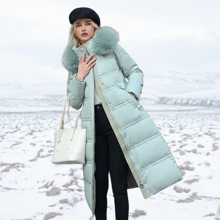 Luxury Winter Coat Baby Blue Winter Coat