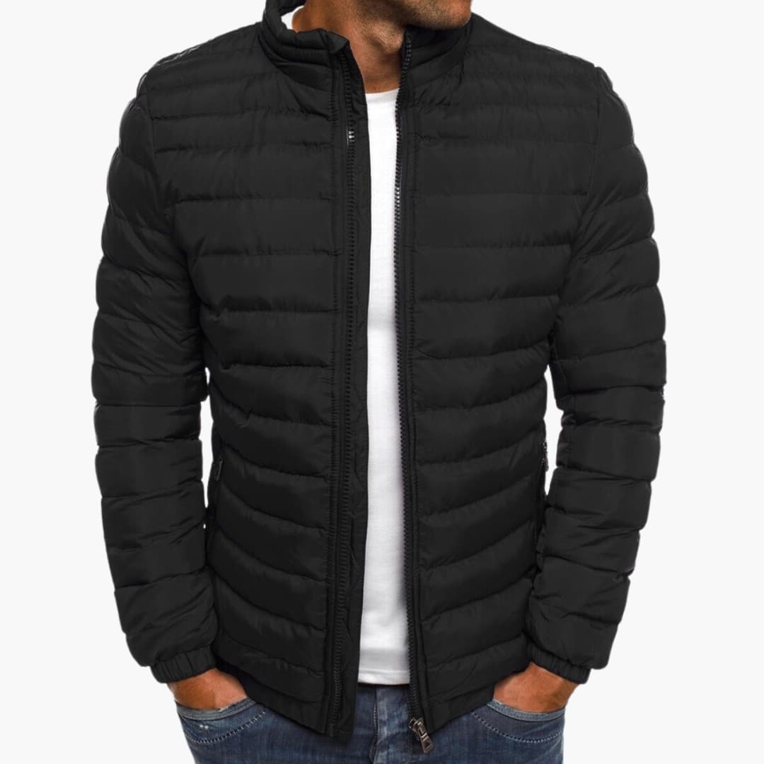 Archie | Premium Quilted Jacket Black Jacket