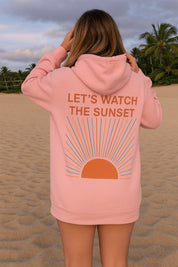 Zoey Evening Bliss Hoodie - Cozy & Chic Pink Women's Hoodie