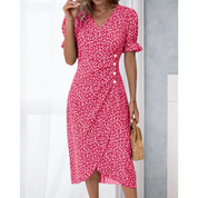 Florence | Flattering Wrap Dress Casual Dresses