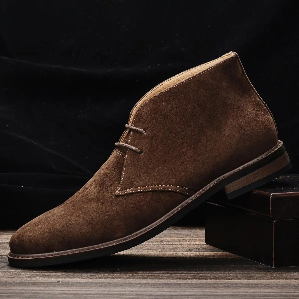 Timeless Suede Chukka Boots for Men Boots