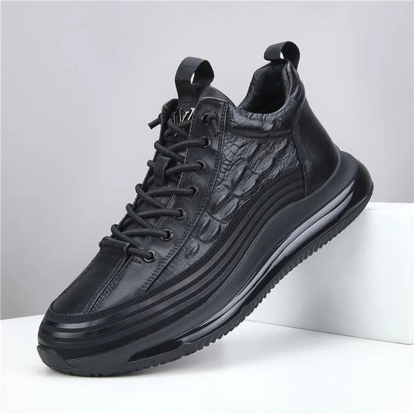 Men's Leather Air Cushion Sneakers shoes