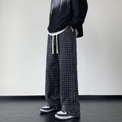 VEAZIE - DISTRESSED PANTS Black