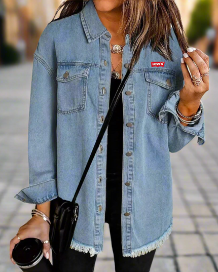 Levi's - Classic Lightweight Denim Jacket Sky Blue Women Jacket