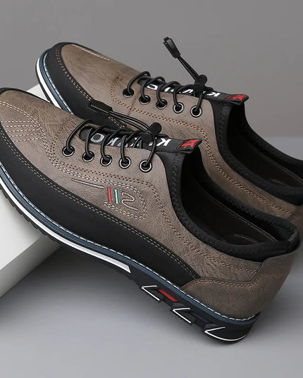 Oxford - Orthopedic Shoes for Men Khaki Shoes