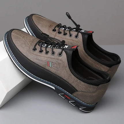 Oxford - Orthopedic Shoes for Men Khaki Shoes