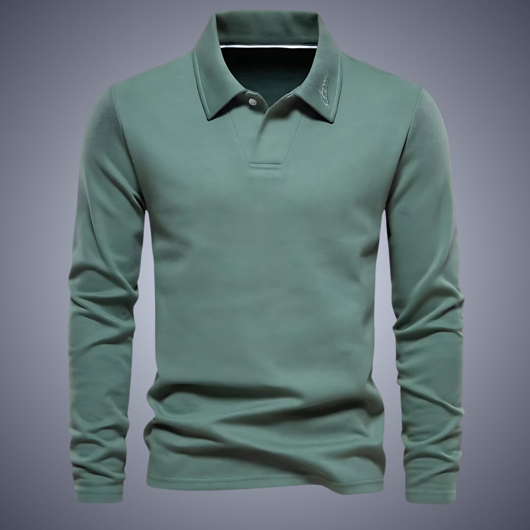 Jordan | Casual Men's Polo Green Men Polos
