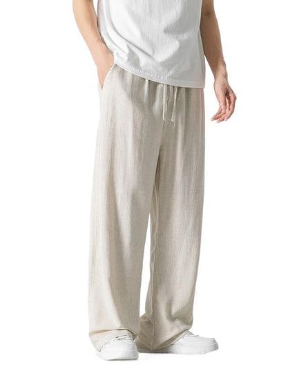Men's Summer Linen Pants Trousers