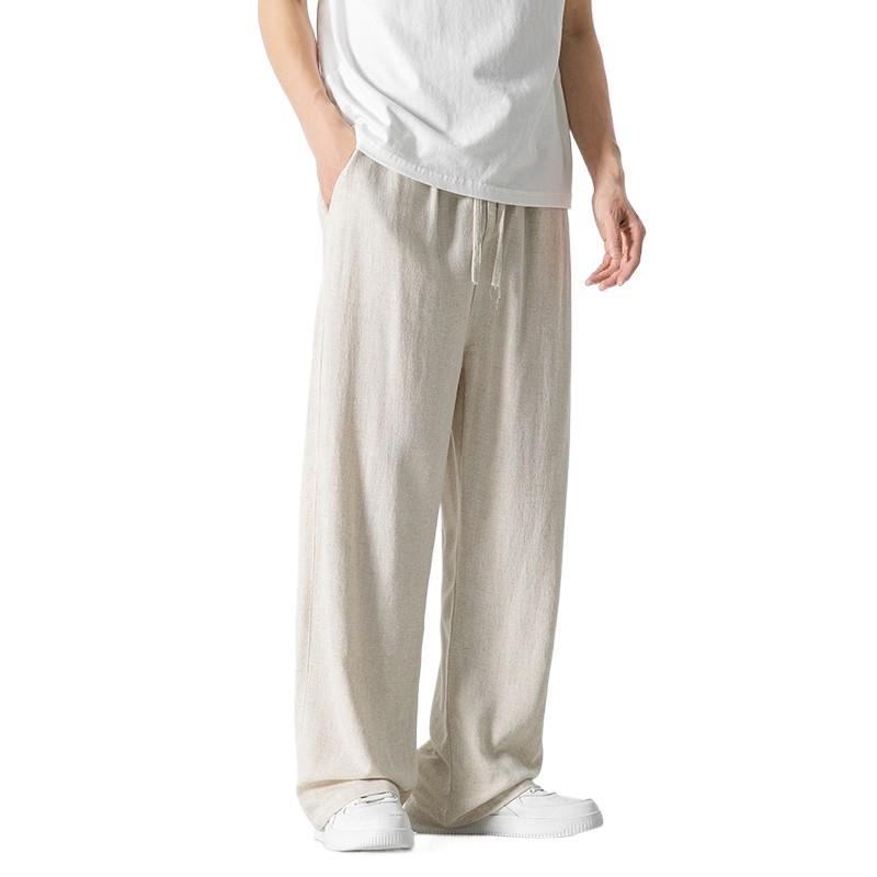 Men's Summer Linen Pants Trousers