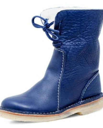 Bradford Winter Snow Boots Blue Boots
