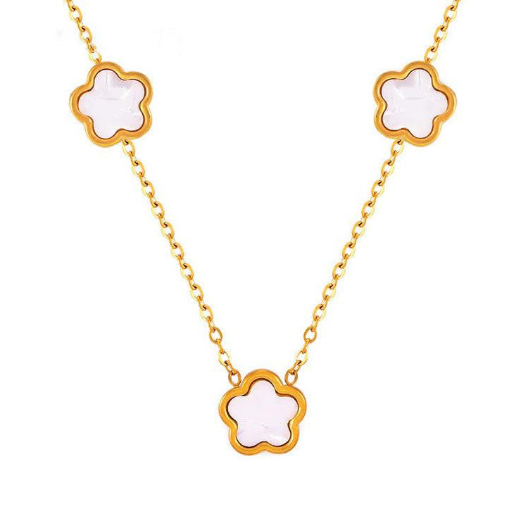 Andalusia Set Necklace White Jewelry Sets