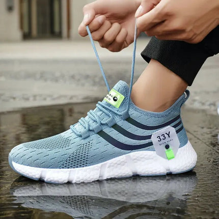 Surge | Men Casual Sport Shoes Breathable Lightweight Sneakers Blue