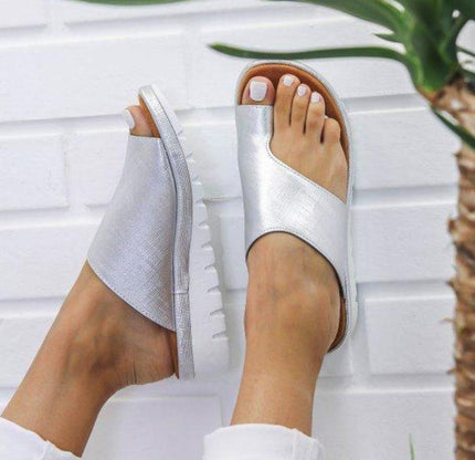 Delfina Sunny Summer Sandals Silver sandals