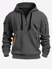 Dropped Shoulder Hooded Sweatshirt