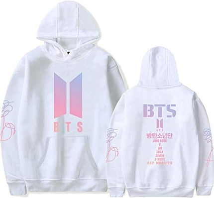 BTS Unisex Hoodie White Hoodie