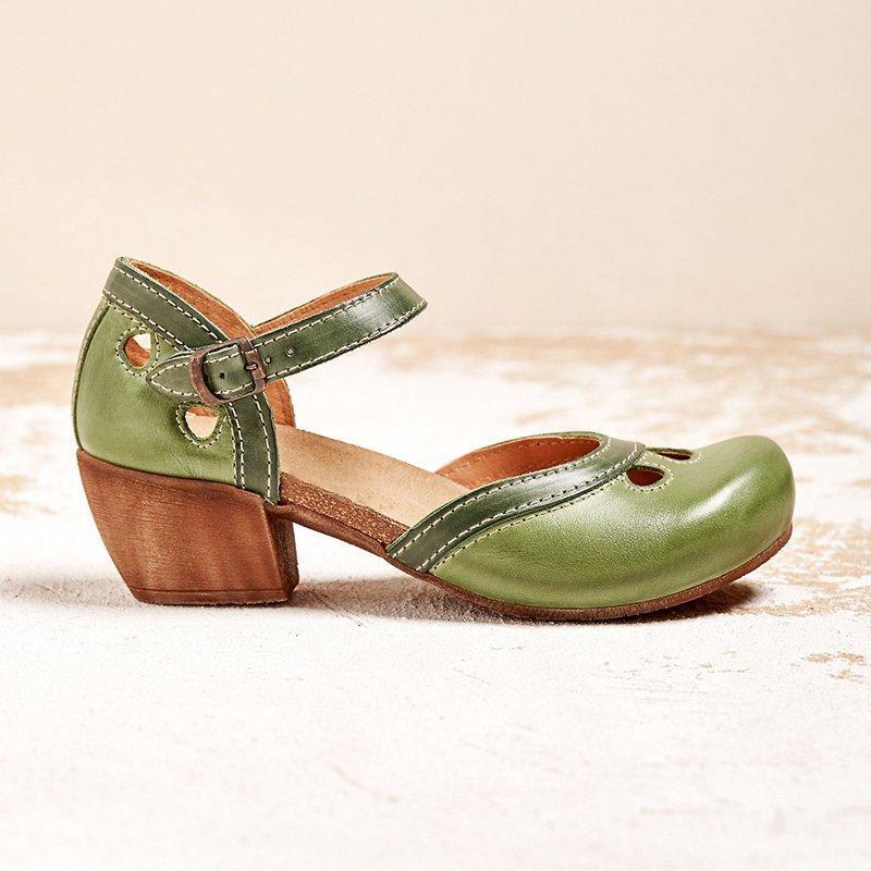 Orthopedic Sandals with Low Heel Sandals