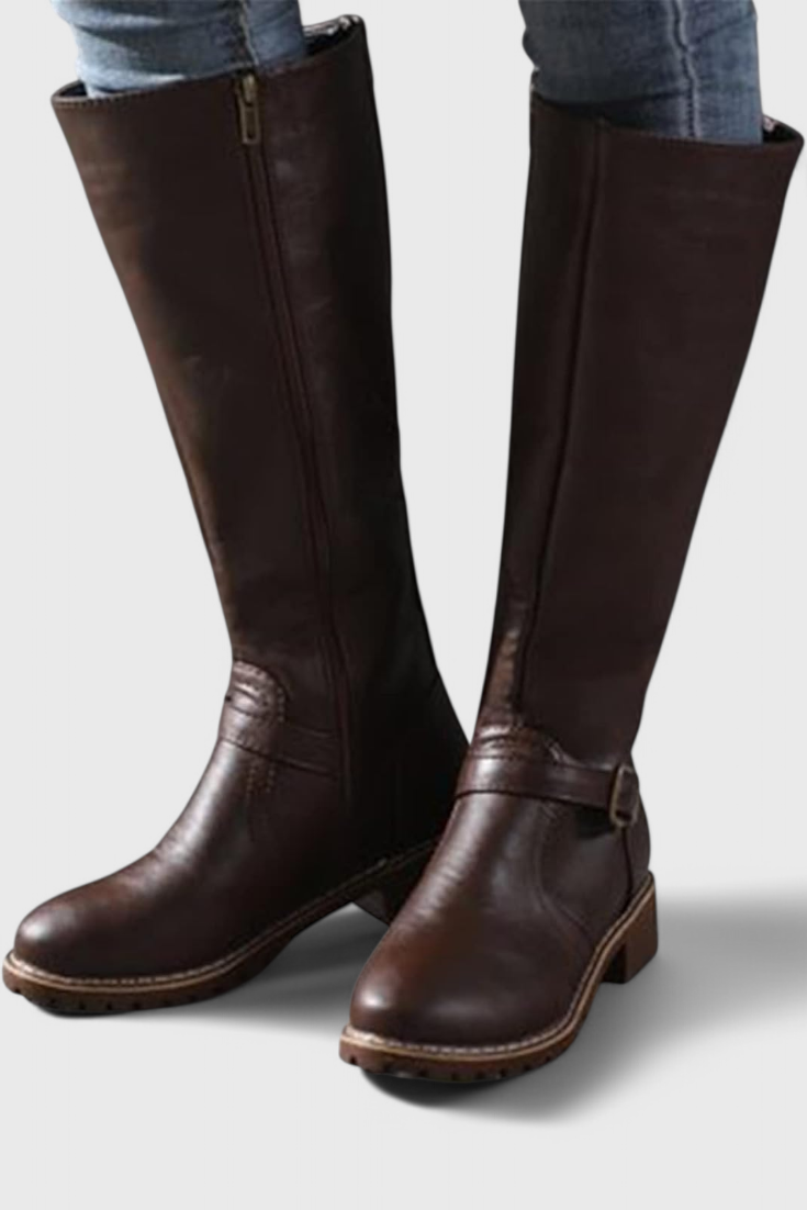 Sienna Classic Knee-High Riding Boots Boots