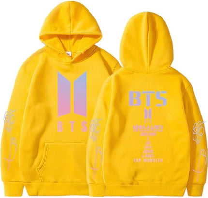 BTS Unisex Hoodie Yellow Hoodie