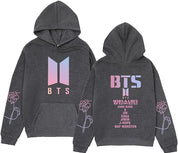 BTS Unisex Hoodie Dark gray Hoodie