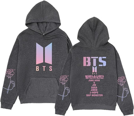 BTS Unisex Hoodie Dark gray Hoodie