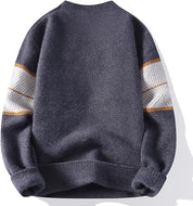 Patchwork Fashionable Knitted Sweater sweater