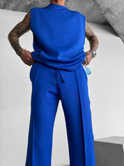 Two‑Piece Bamboo Lounge Set Men Set