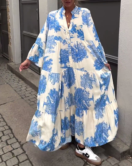 Mariane | Free Flow Dress Blue Dresses
